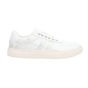 Rizz Metallic Lace Up Sneakers