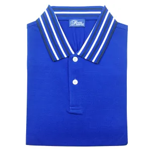 Rossini Italian Blue Double Mercerized Golfer