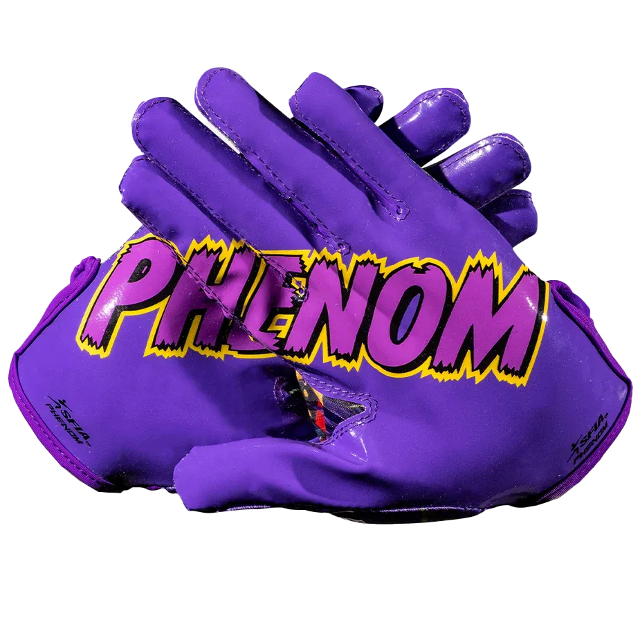 Scooby-Doo 'Unmasked' Football Gloves - VPS1 by Phenom Elite