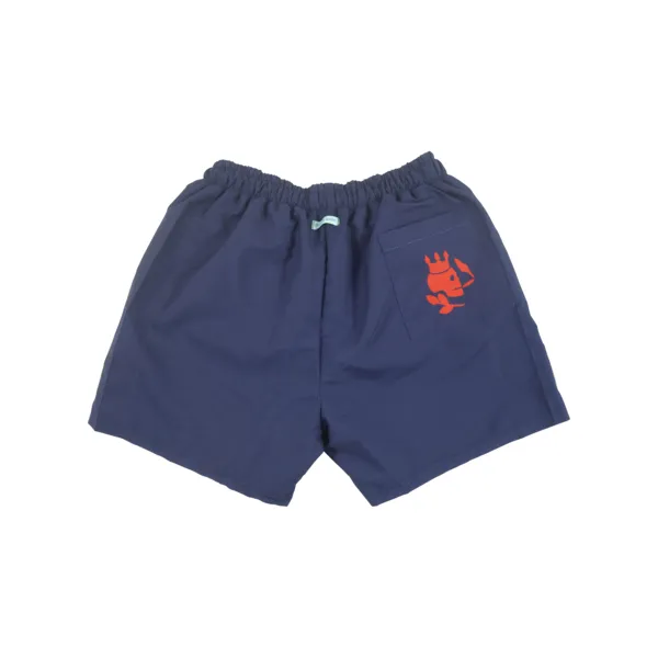 Solid Swim Trunks | Navy