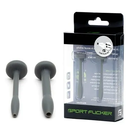 Sports Fucker Cum Plug Kit Grey