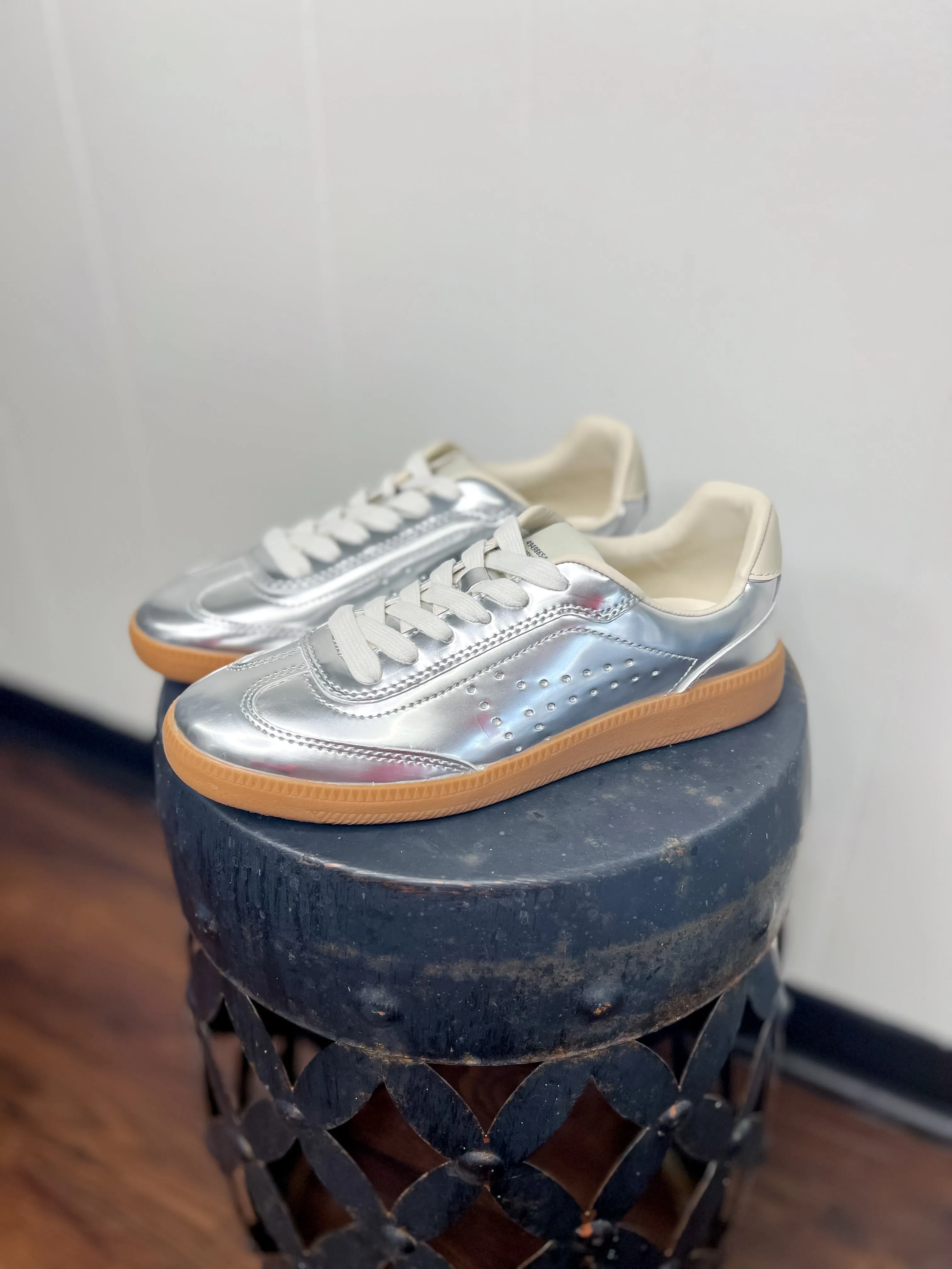 [Steve Madden] Duo Silver Sneaker