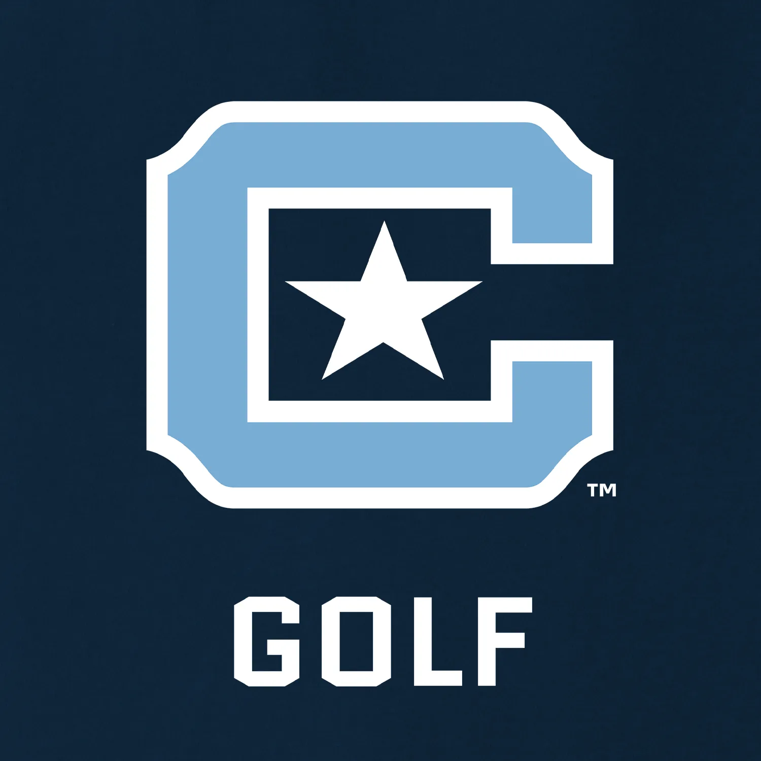 The Citadel C, Club Sports Golf,  Comfort Colors ® Heavyweight Ring Spun Tee