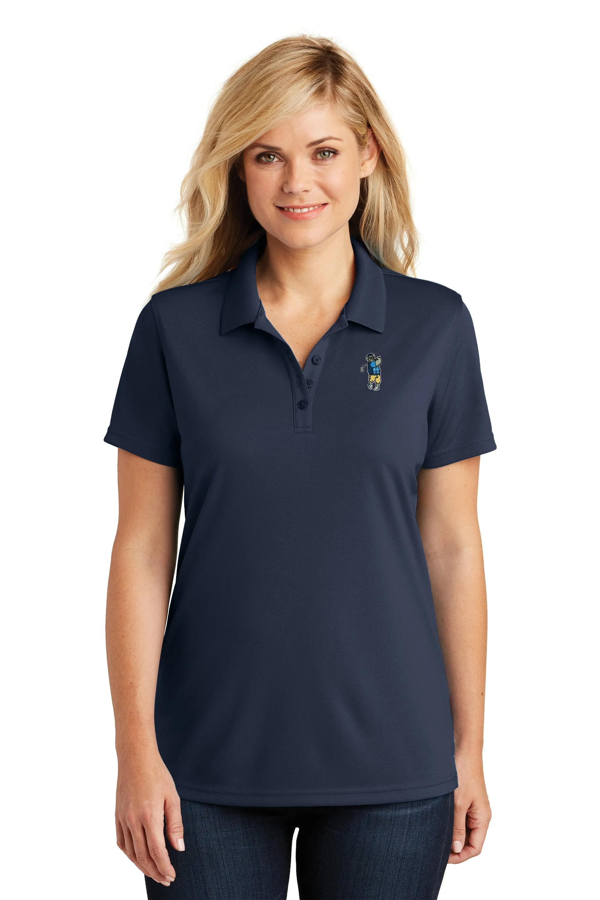 The Citadel, C Star, Spike the Golfer, Port Authority® Ladies Dry Zone® UV Micro-Mesh Polo