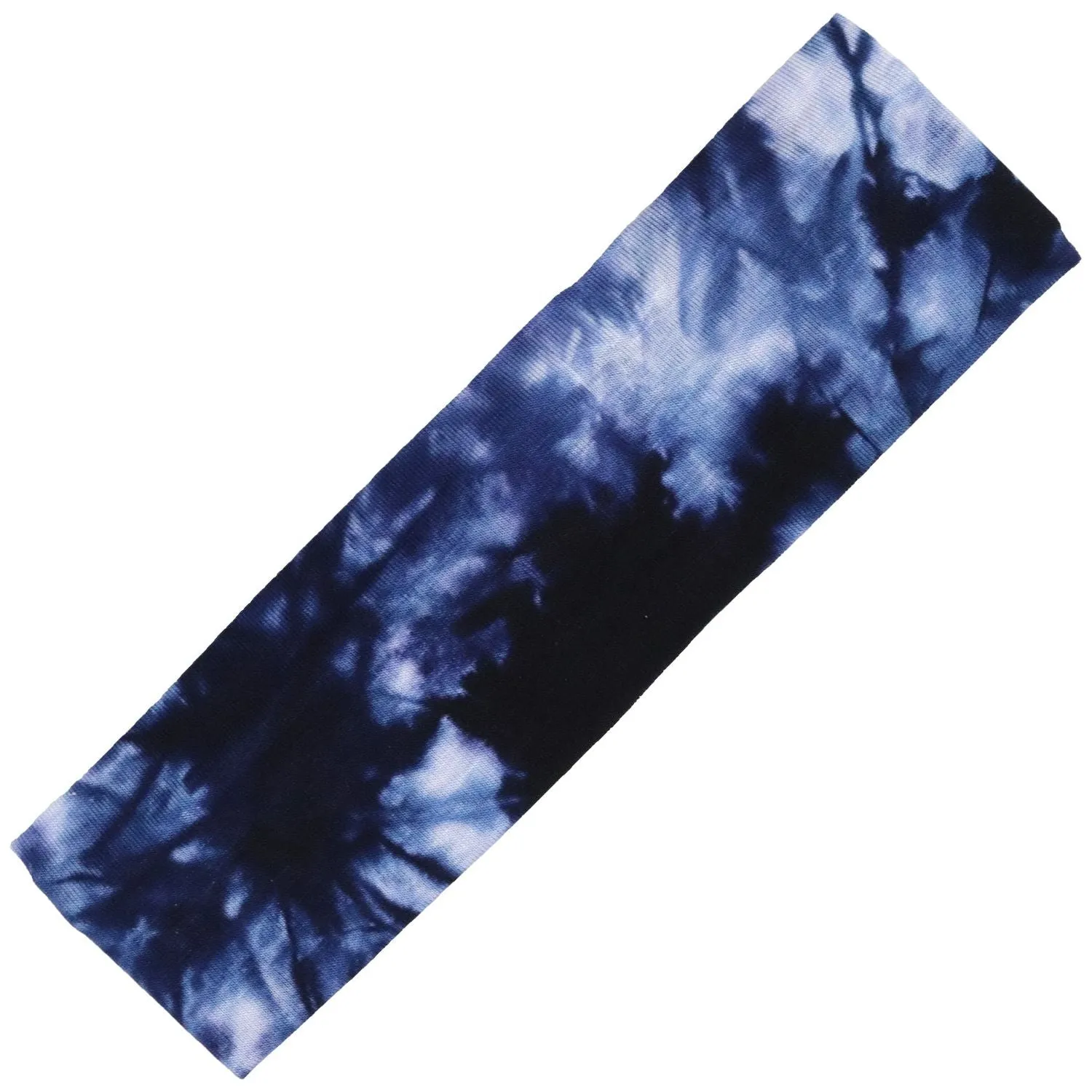 Tie Dye Cotton Headband Soft Stretch Headbands Sweat Absorbent Elastic Head Band