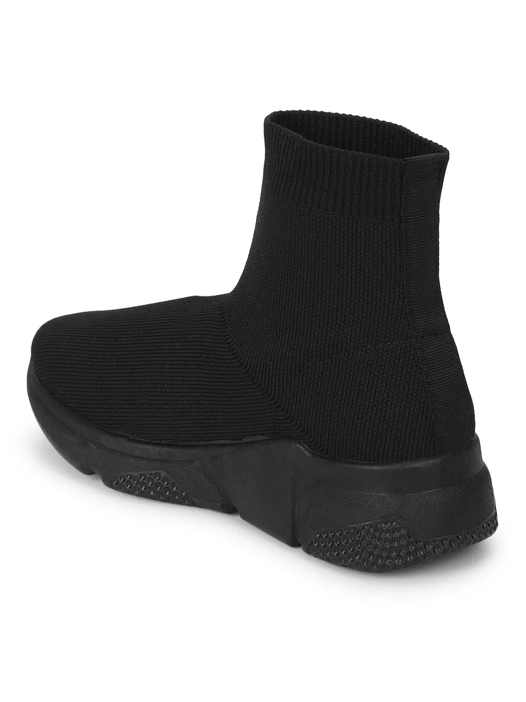 Total Black Slip-On Sneakers (TC-RS3440-TOTBLK)