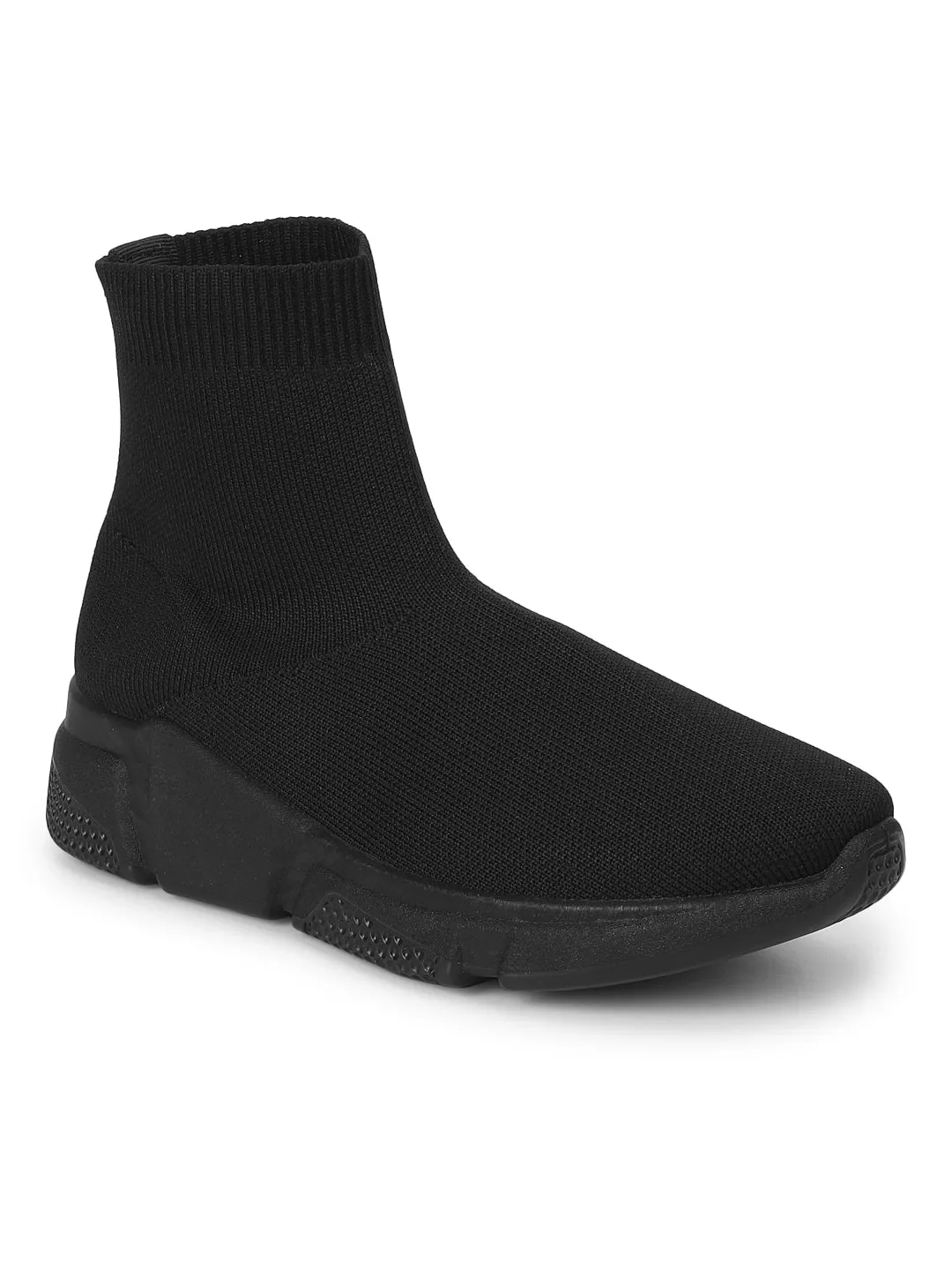 Total Black Slip-On Sneakers (TC-RS3440-TOTBLK)