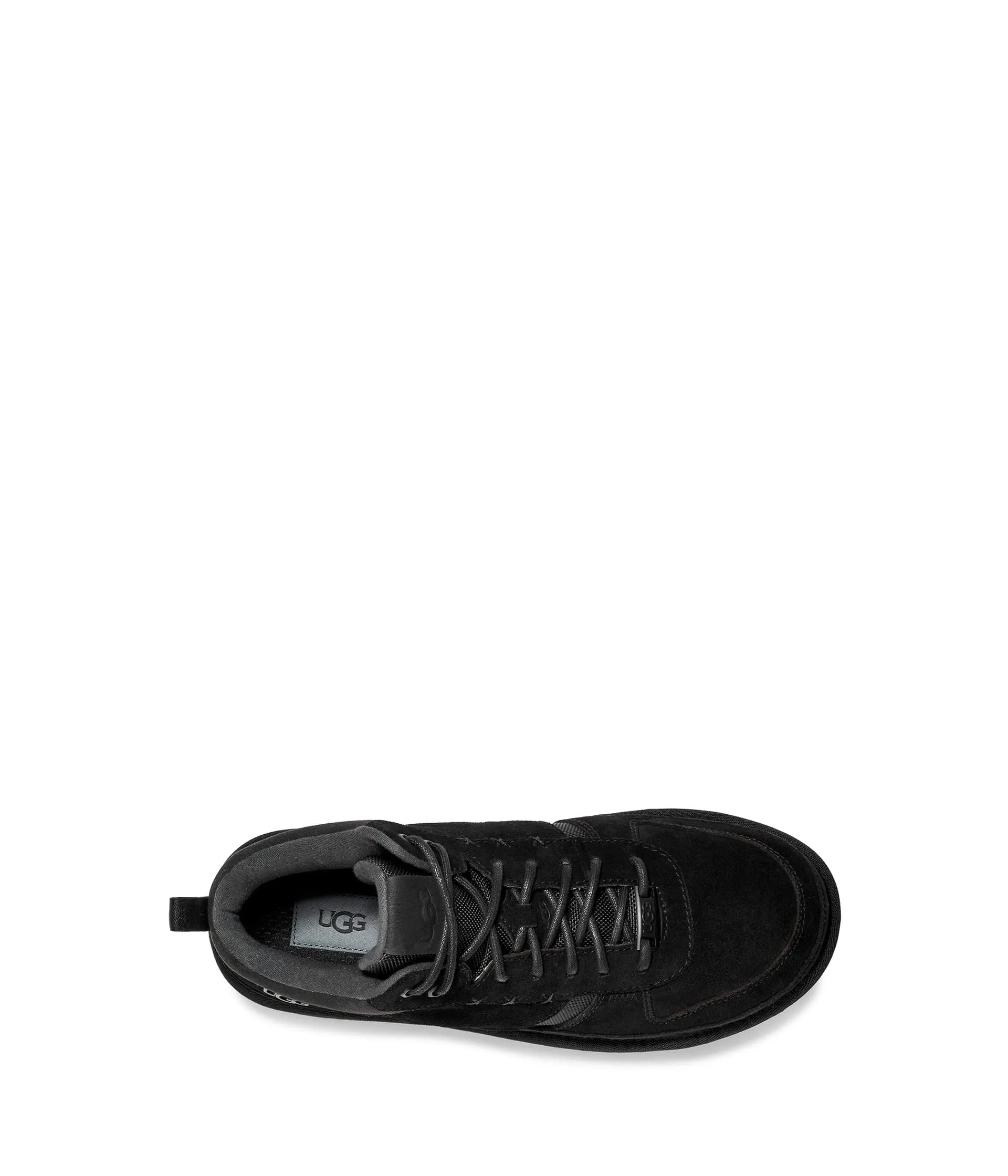 UGG Men's Highland Hi Heritage Sneaker, Black Suede