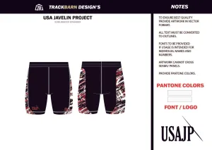 USA-Javeline-Project Mens Short Running Tight