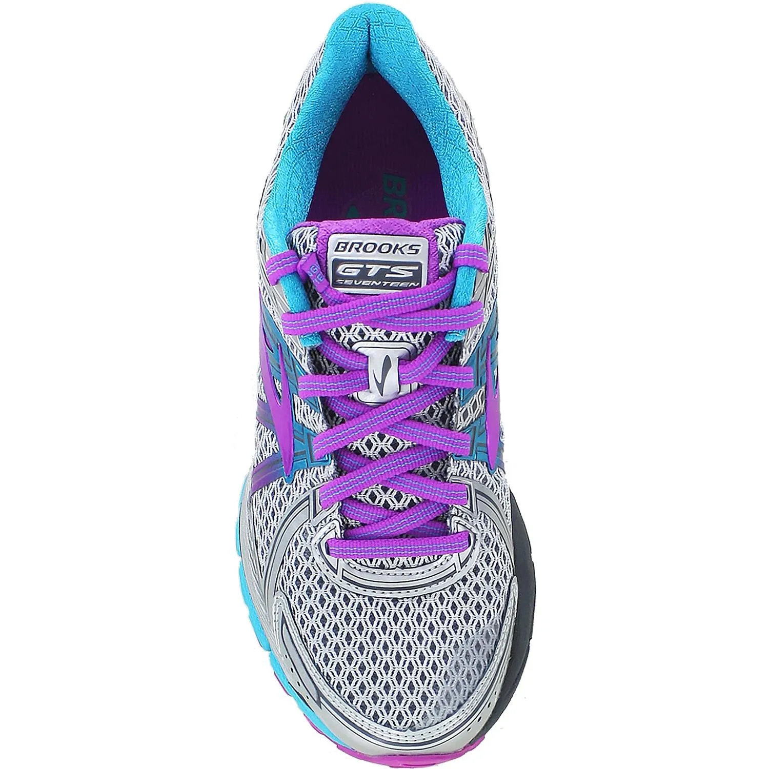 Women's Brooks Adrenaline GTS 17 Silver/Purple Cactus Mesh