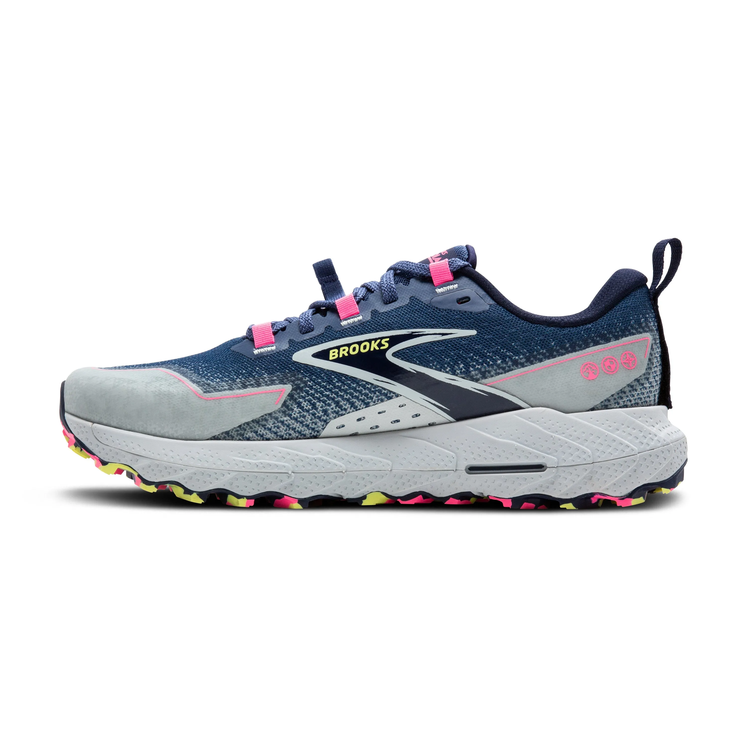 Women's Brooks Cascadia 18 Color: Oceana/Blue/Pink