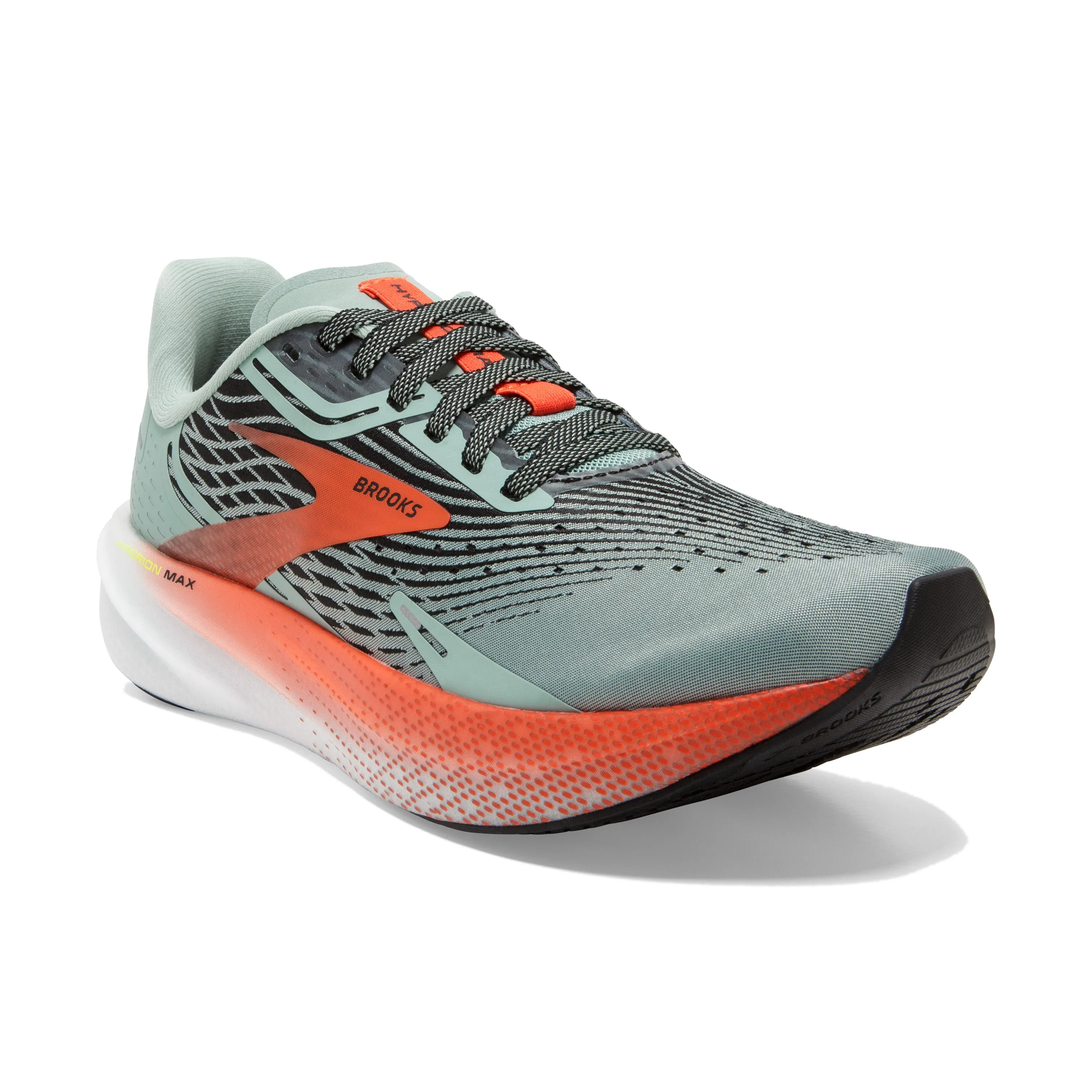 Women's Brooks Hyperion Max Color: Blue Surf/Cherry/Nightlife