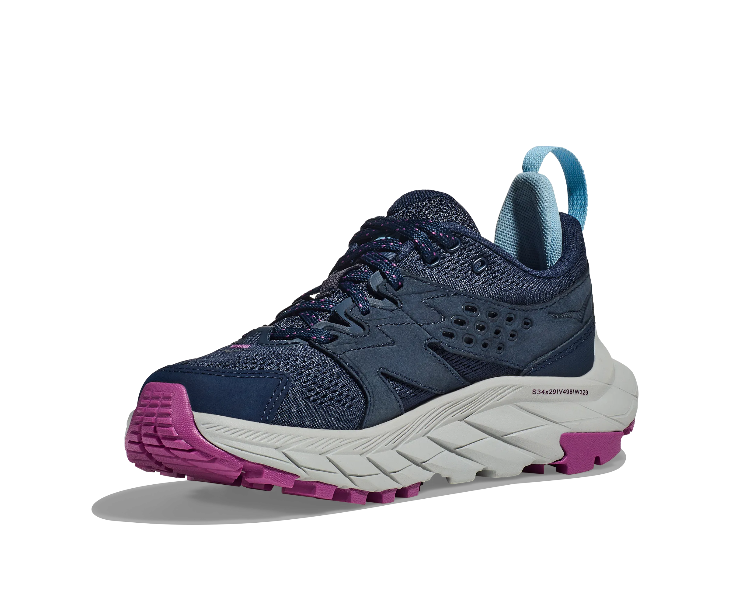 Women's Hoka Anacapa Breeze Low Color: Outer Space / Harbor Mist