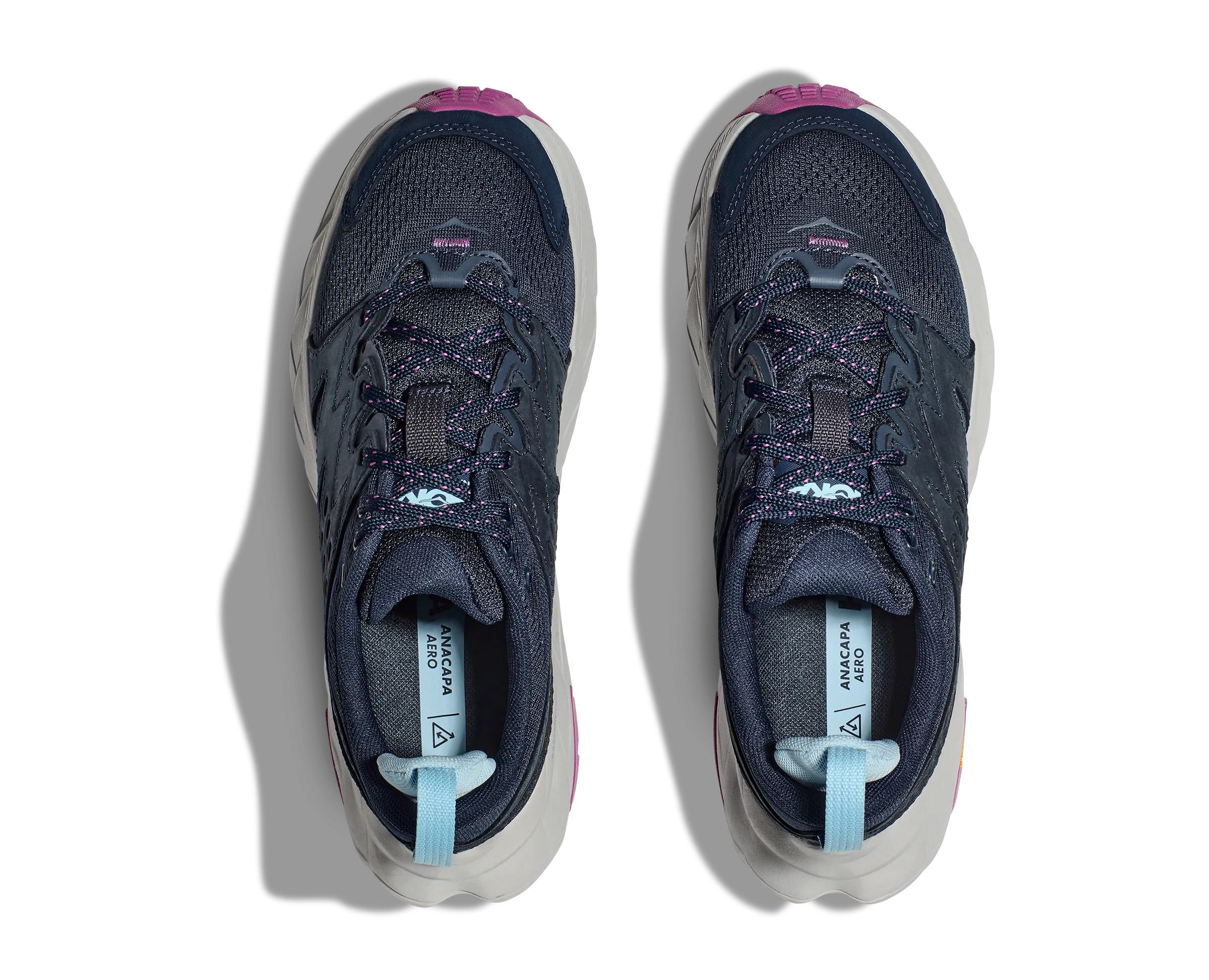 Women's Hoka Anacapa Breeze Low Color: Outer Space / Harbor Mist