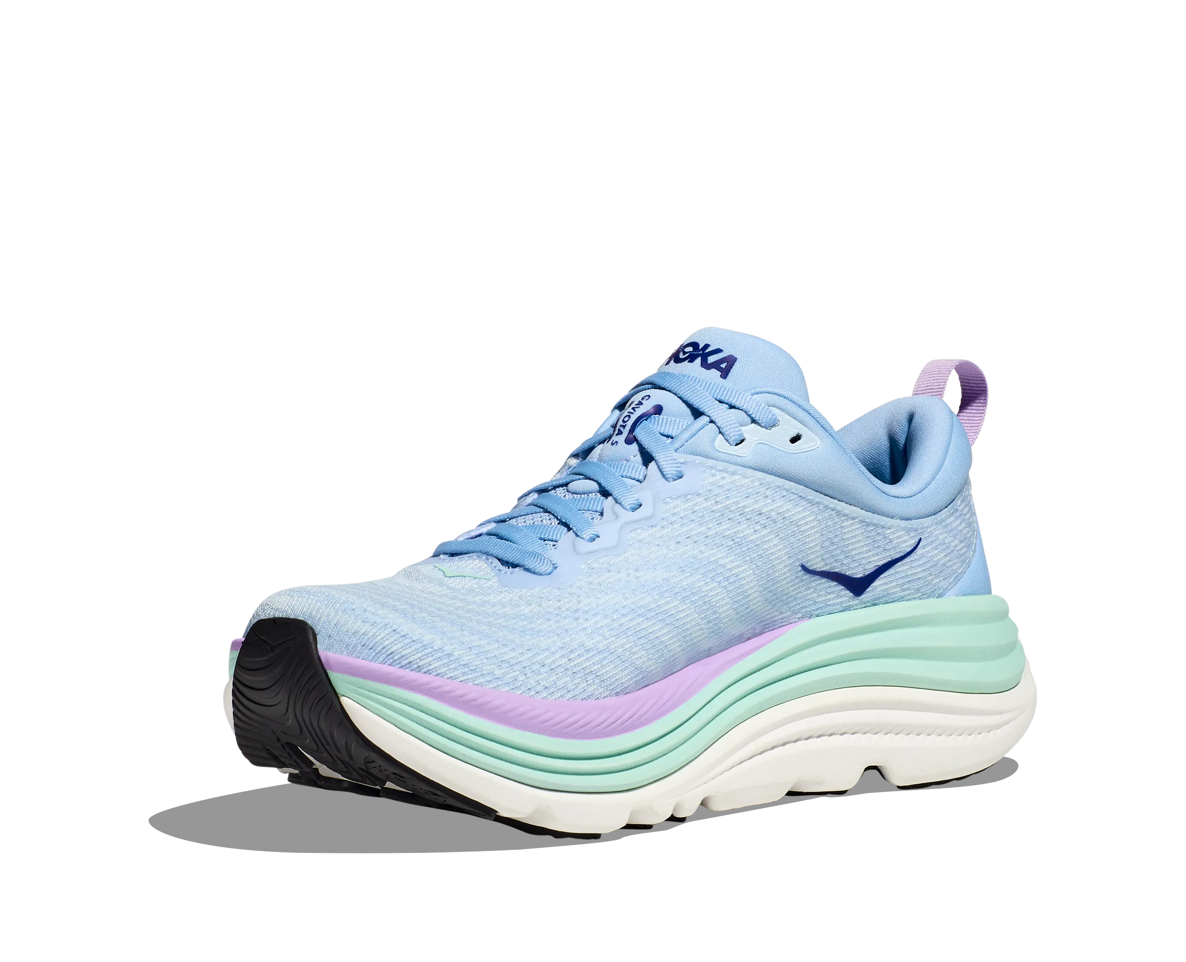 Women's Hoka Gaviota 5 Color: Airy Blue / Sunlit Ocean