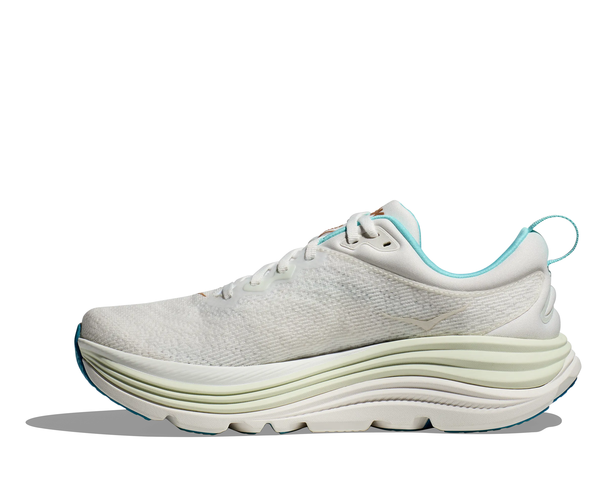 Women's Hoka Gaviota 5 Color: Frost / Rose Gold