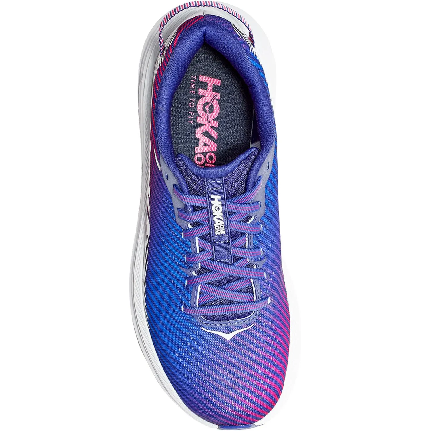 Women's Hoka One One Rincon 2 Clematis Blue/Arctic Ice Mesh