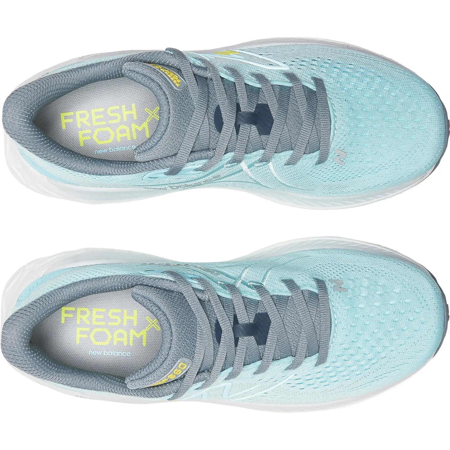 Women's New Balance W860M13 Fresh Foam X Blue/Steel/Cosmic Pineapple Mesh