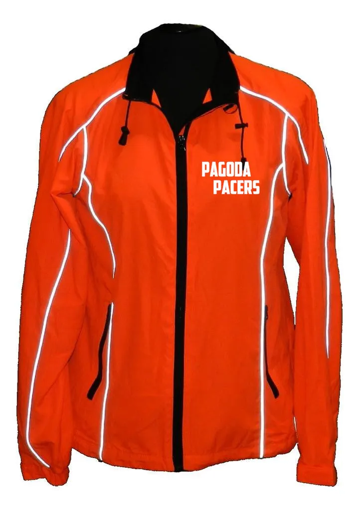 Women's Reflective 360 Windbreaker - Pagoda Pacers