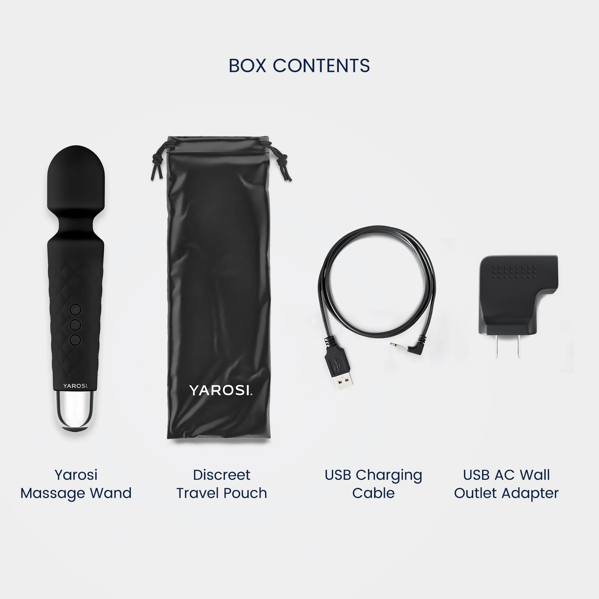 Yarosi - Mini Massager - Black